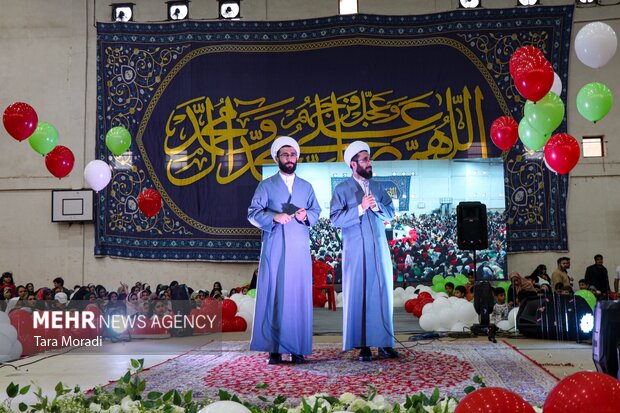 جشن بزرگ امام رضاییها در رشت