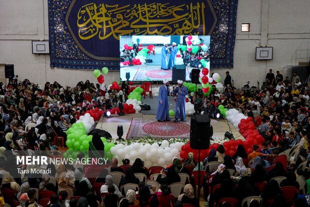 جشن بزرگ امام رضایی‌ها در رشت