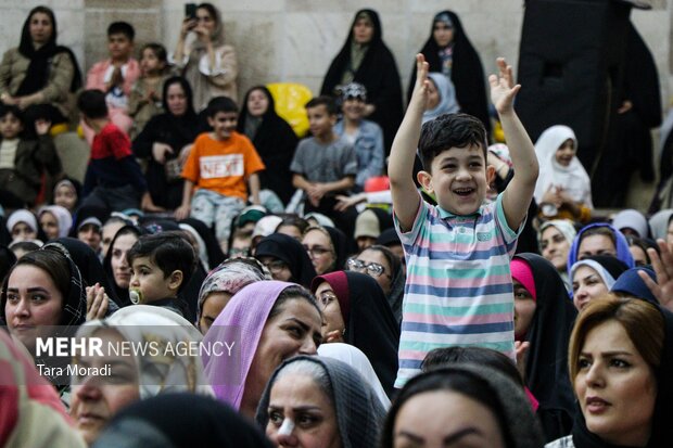 جشن بزرگ امام رضایی‌ها در رشت