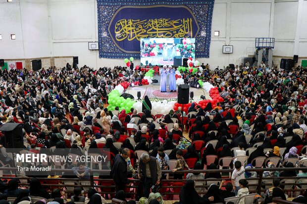 جشن بزرگ امام رضاییها در رشت