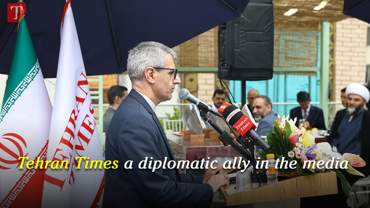 Tehran Times a diplomatic ally in the media: foreign ministry spokesman