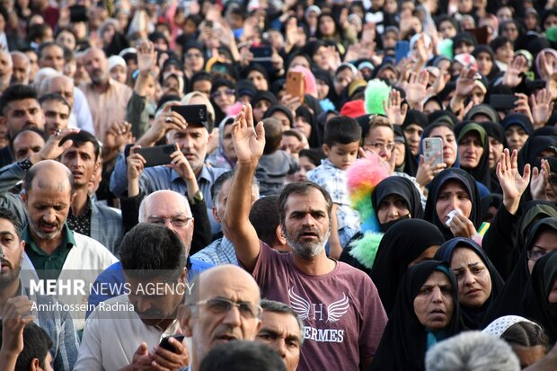 جشن مردمی زیر سایه خورشید در بیرجند