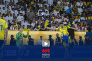 درگیری شدید بازیکنان الاتحاد و النصر پس از سوت پایان بازی