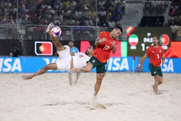 Iran’s dream in 2025 Beach Soccer World Cup ended