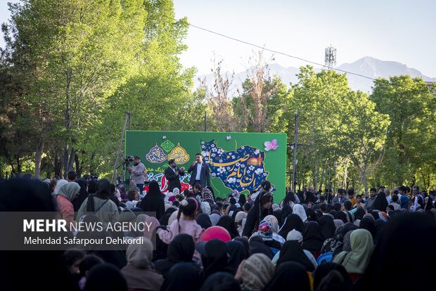 جشن خانوادگی دهه کرامت در شهرکرد