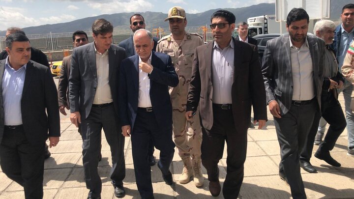 بازدید وزیر دادگستری از مرز باجگیران