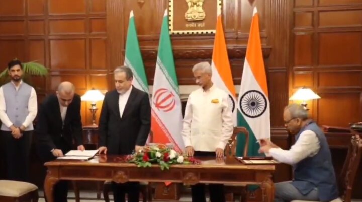 Iran, India sign 3 cooperation documents