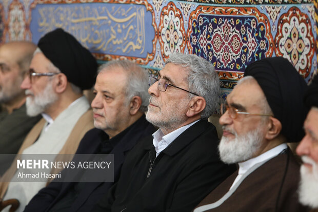 اولین سالگرد شهادت شهید رئیسی و شهدای خدمت در حرم مطهر رضوی