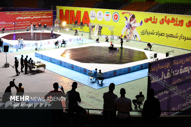 مسابقه قهرمانی MMA کشور