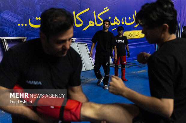 مسابقه قهرمانی MMA کشور