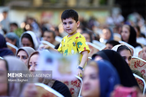 جشن میلاد امام رضا (ع) در میدان مشق تهران