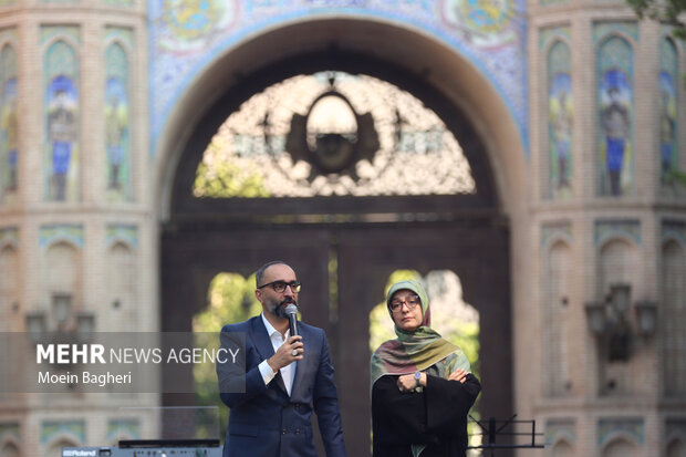 جشن میلاد امام رضا (ع) در میدان مشق تهران