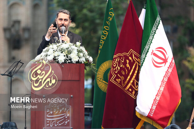 جشن میلاد امام رضا (ع) در میدان مشق تهران