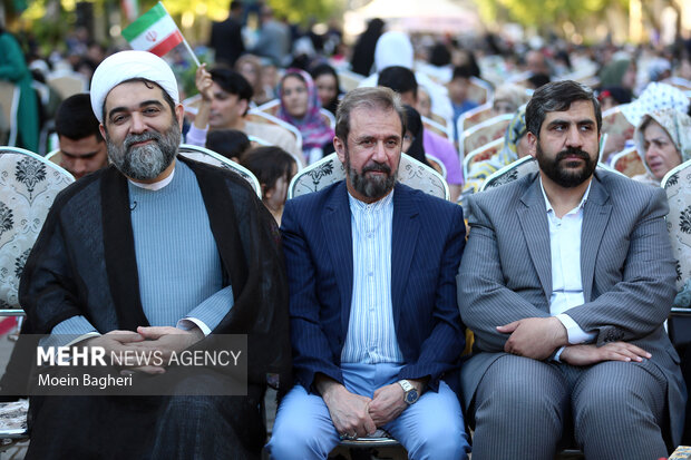 جشن میلاد امام رضا (ع) در میدان مشق تهران