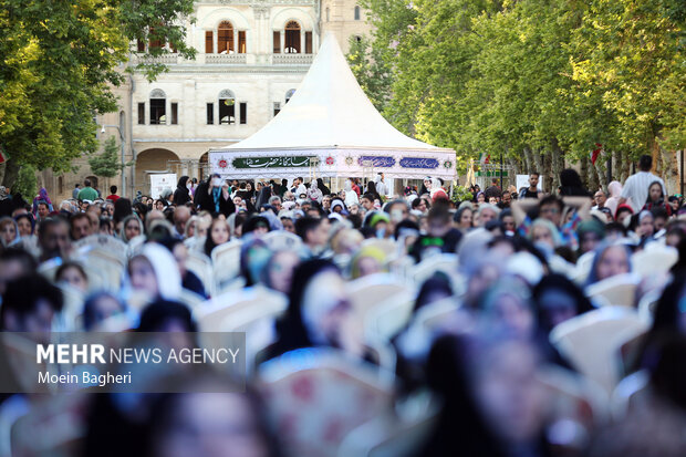 جشن میلاد امام رضا (ع) در میدان مشق تهران