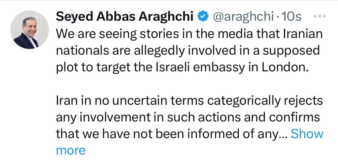 داستانسرایی درخصوص اتباع دستگیر شده ایرانی در بریتانیا را رد میکنیم داستانسرایی درخصوص اتباع دستگیر شده ایرانی در بریتانیا را رد میکنیم