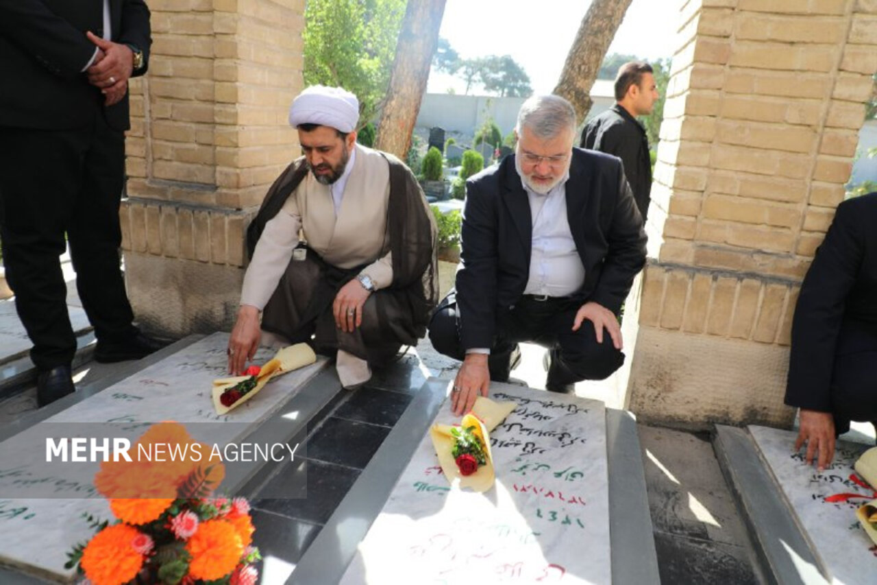 اسلامشهر،سفر،استاندار،تهران،مقامات،معتمديان،شهرستاني،شهداي،ت ...