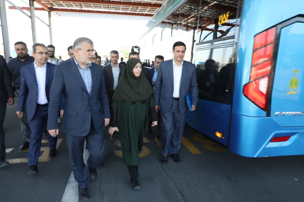 البرز،شارژ،كرج،ايستگاه،برقي،استاندار،بازديد