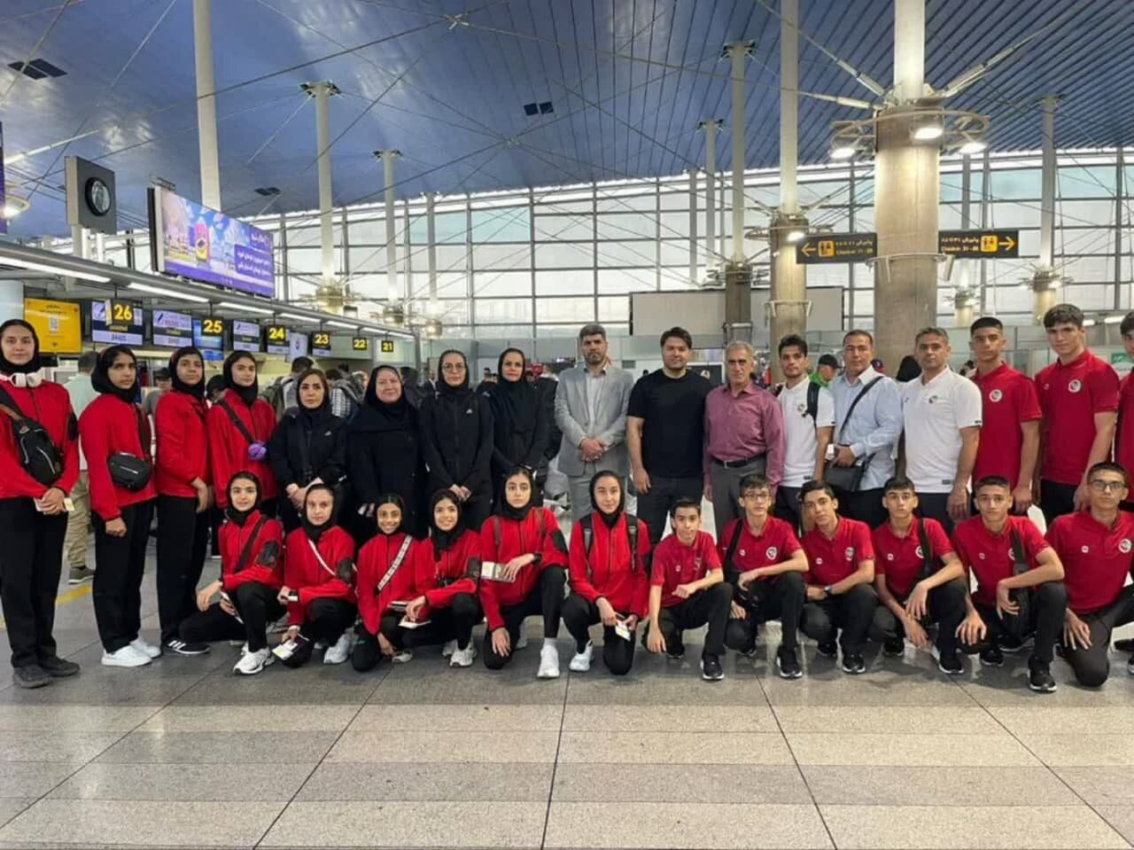 قهرمان شاهرودی راهی مسابقات قهرمانی نونهالان جهان شد قهرمان شاهرودی راهی مسابقات قهرمانی نونهالان جهان شد