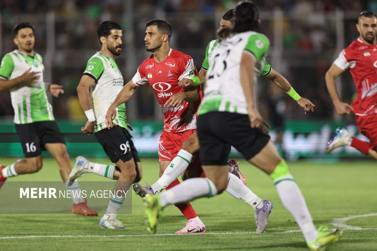 خيبر،پرسپوليس،دقيقه،بازي،تيم،زمين،ورزشگاه،گل،ديدار،فوتبال،تخ ...
