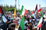 مسيرات "جمعة النصر" و"جمعة الغضب" في جمیع انحاء ايران