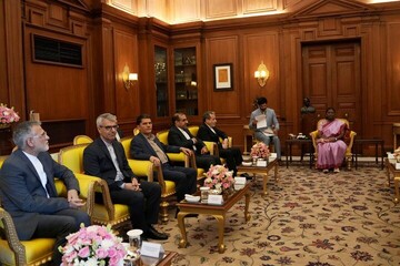Iran FM Araghchi meets Indian president in New Delhi for talk
