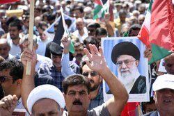 برگزاری راهپیمایی خشم و نصر در سراسر سیستان و بلوچستان