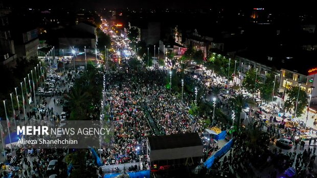جشن بزرگ «امام رضایی‌ها» در رشت