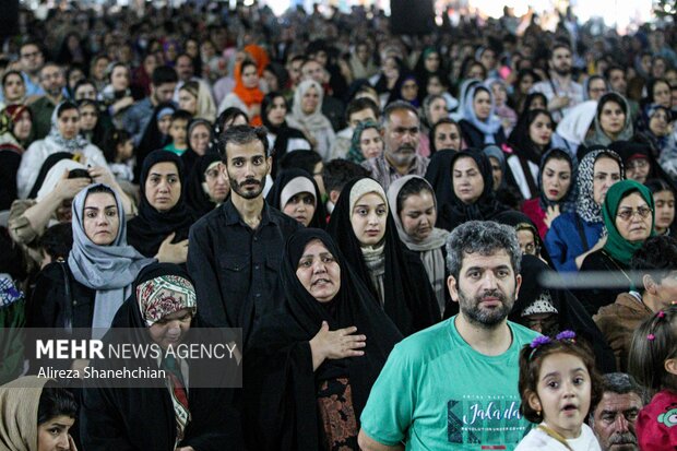 جشن بزرگ «امام رضایی‌ها» در رشت