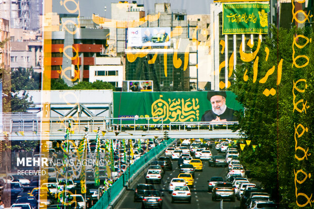 آماده سازی شهر تهران برای اجتماع امام رضایی ها