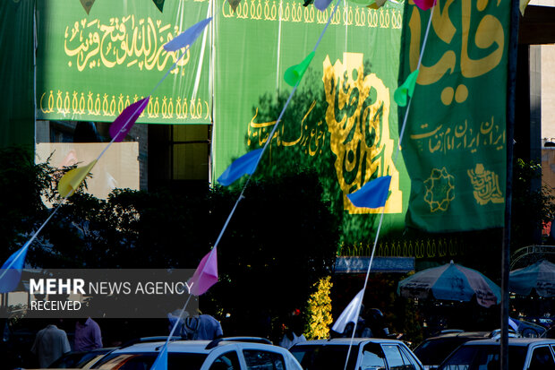 آماده سازی شهر تهران برای اجتماع امام رضایی ها