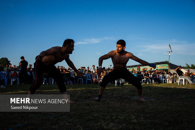 مسابقات کشتی گیله مردی در لنگرود