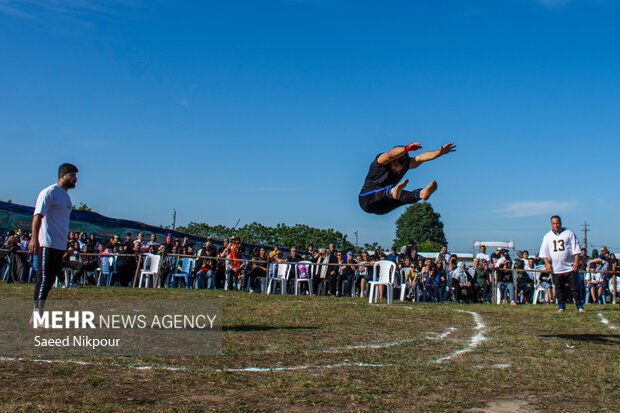 مسابقات کشتی گیله مردی در لنگرود
