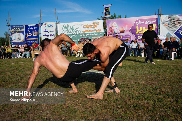 مسابقات کشتی گیله مردی در لنگرود