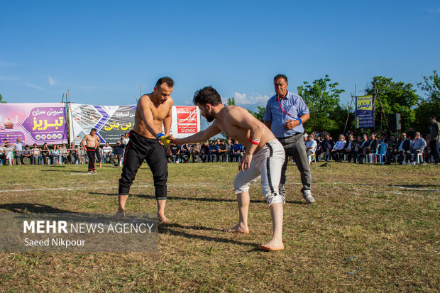 مسابقات کشتی گیله مردی در لنگرود