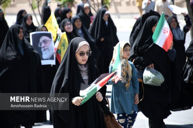 راهپیمایی جمعه های خشم در بیرجند