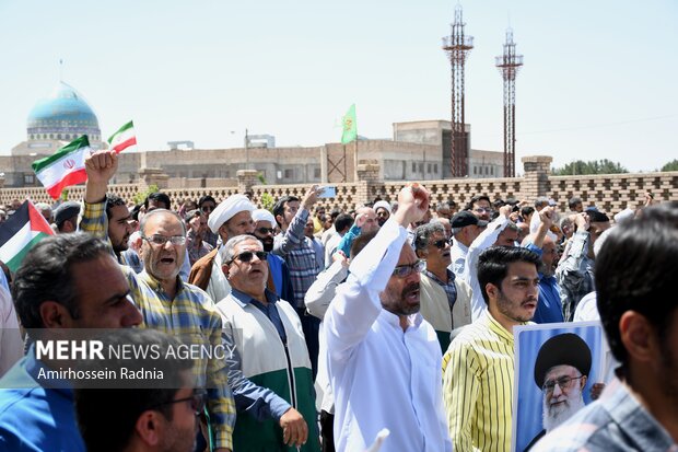 راهپیمایی جمعه های خشم در بیرجند