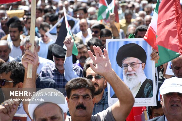 راهپیمایی جمعه های خشم در بیرجند
