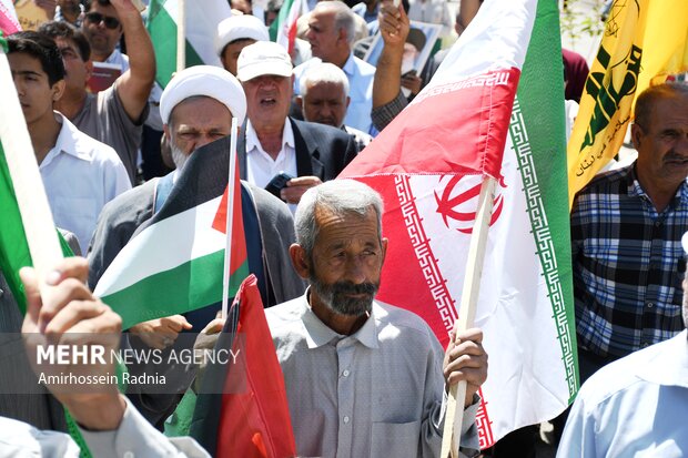 راهپیمایی جمعه های خشم در بیرجند