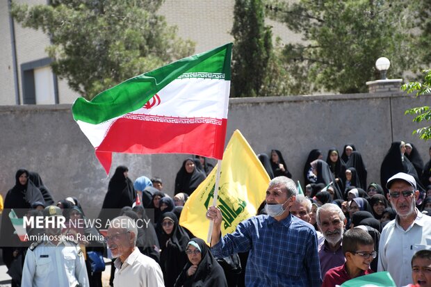 راهپیمایی جمعه های خشم در بیرجند