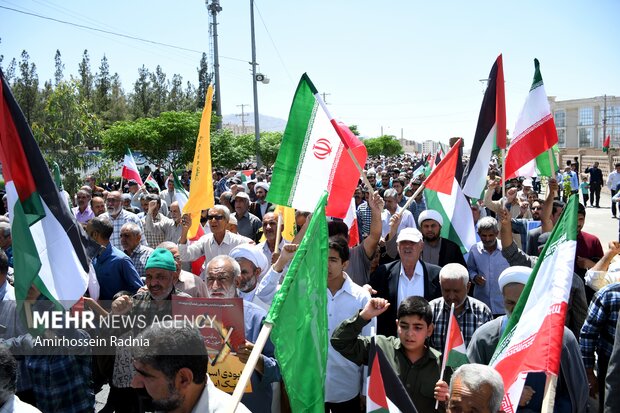 راهپیمایی جمعه های خشم در بیرجند