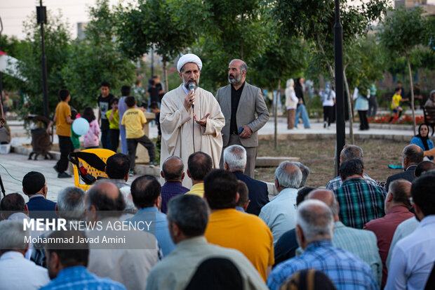 برگزاری آیین سنتی «پنجاه به در» و جشن بزرگ امام رضایی ها در قزوین
