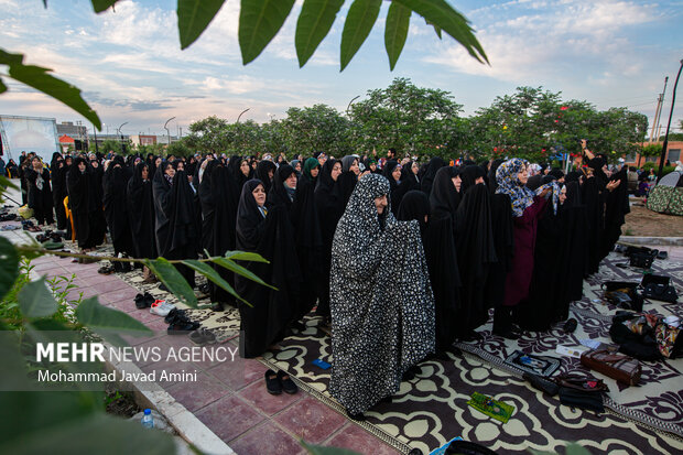 برگزاری آیین سنتی «پنجاه به در» و جشن بزرگ امام رضایی ها در قزوین