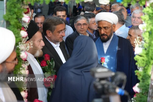 آئین برقراری نخستین پرواز مستقیم حج از فرودگاه خرم‌آباد