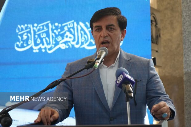 آئین برقراری نخستین پرواز مستقیم حج از فرودگاه خرم‌آباد