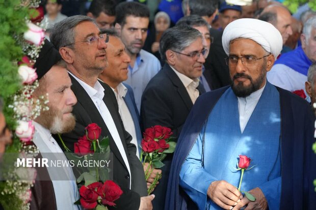 آئین برقراری نخستین پرواز مستقیم حج از فرودگاه خرم‌آباد