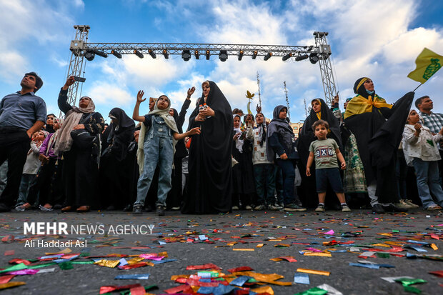 جشن امام رضایی ها