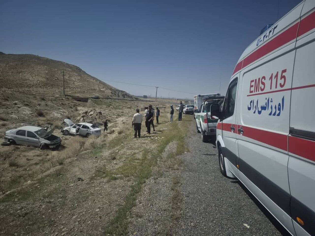 اورژانس،حادثه،مصدوم،محل،نفر