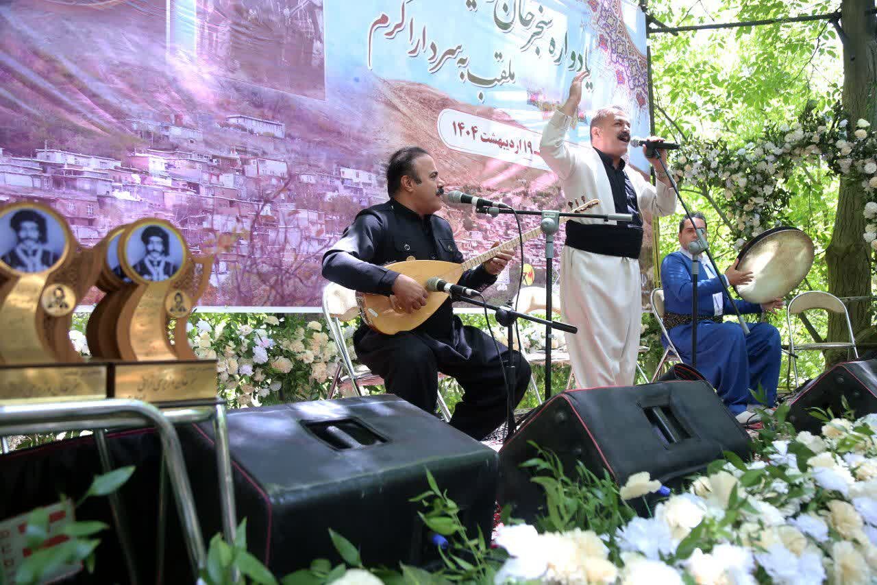 كردستان،سردار،مراسم،ديار،ايستاد،وزيري،روستاي،بزرگداشت،استقبا ...