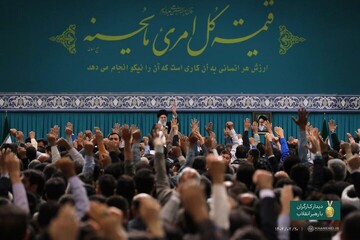 قائد الثورة: الشعب المظلوم في غزة لايواجه الكيان الصهيوني فحسب بل يواجه امريكا وبريطانيا ايضا